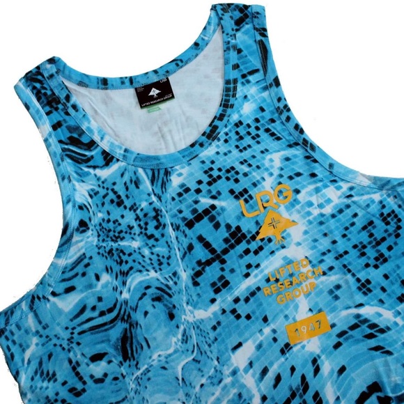 LRG Pool Party Tank Top Blue - Picture 3 of 3